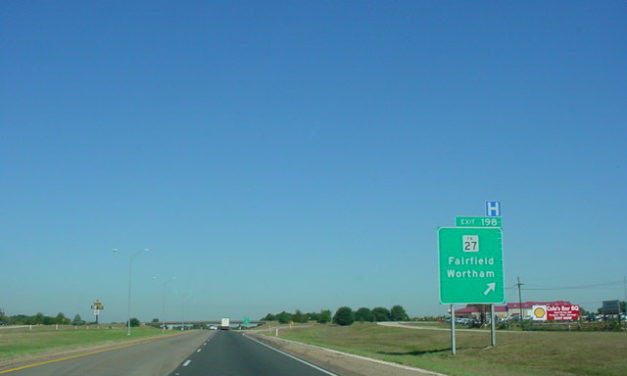 Rehab & Widening Work on I-45 Frontage Roads Between US 84 and FM 27