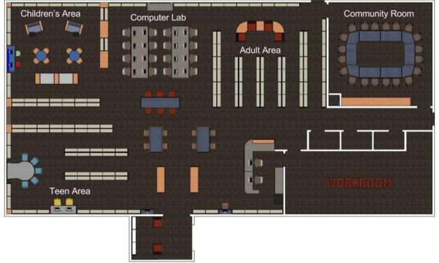 Library Renovation Plans Realized: $49,621 Grant Received