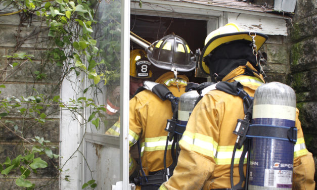 Firefighters Utilize New Training House in Fairfield