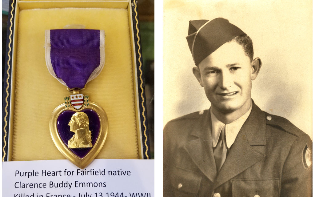 Just in Time for Memorial Day Purple Heart Arrives at Museum