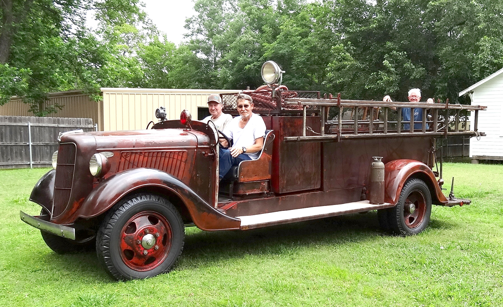 Old Firetruck Returns Home: Restored & Returned to Museum