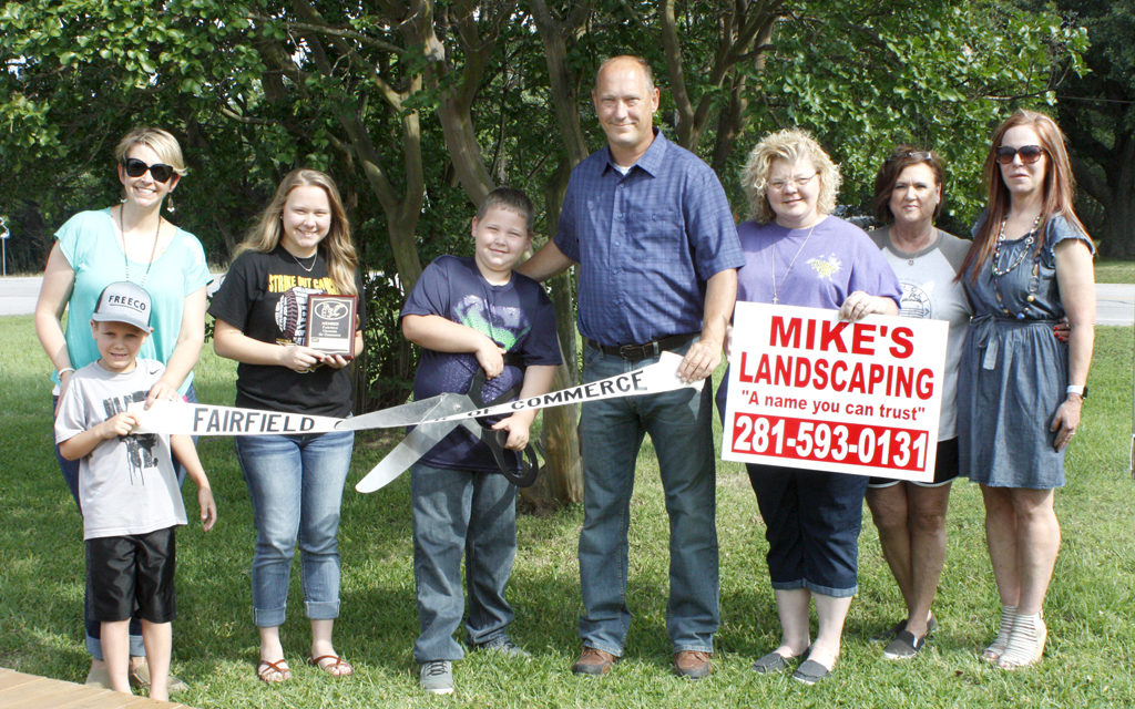 Mike’s Landscaping Joins Fairfield Chamber