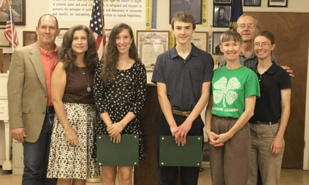 American Legion Scholarships Presented