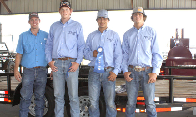 Wortham and Fairfield FFA Take Top Spots in Ag Mechanics Show