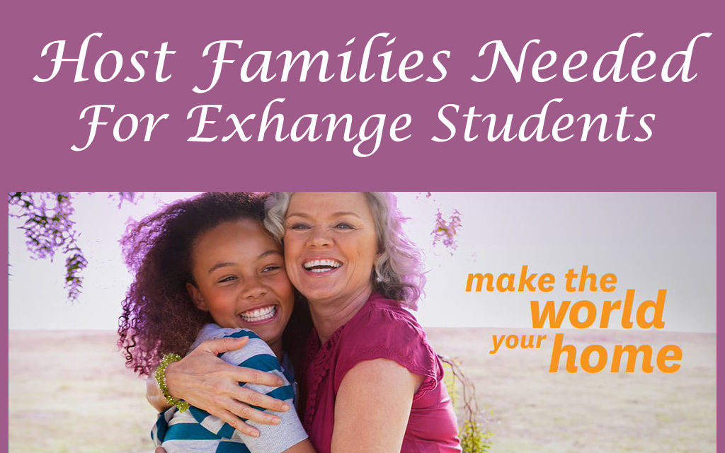 Local Host Families Needed for Cultural Exchange
