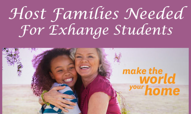Local Host Families Needed for Cultural Exchange