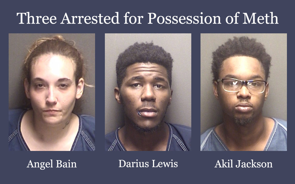 Three Arrested & Jailed After Traffic Stop
