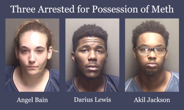 Three Arrested & Jailed After Traffic Stop