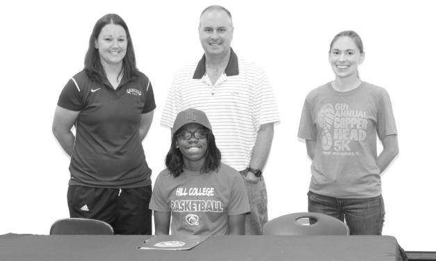 FHS Alum Signs with Hill College