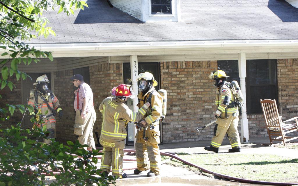 Fire at Fairfield Residence, Three VFDs Respond
