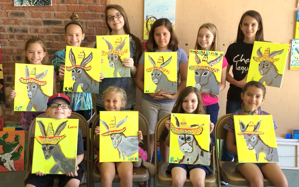 Kids Art Camp at Armadillo Emporium