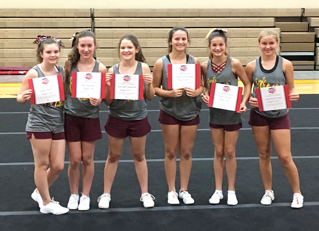 Junior High Cheer Squad Excels at NCA Camp