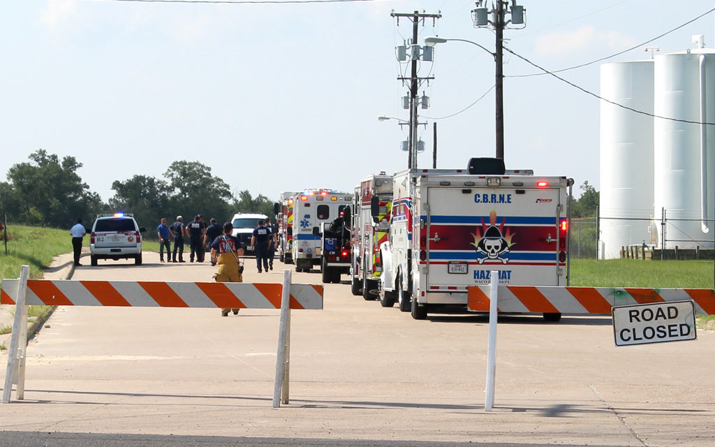 Hospital and HazMat Crew Respond to Possible Contamination at Fairfield Industrial Park