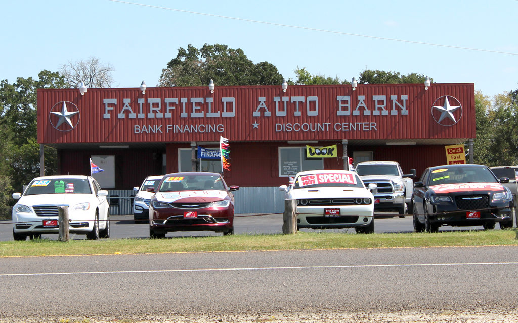 New Sign at Fairfield Auto Barn