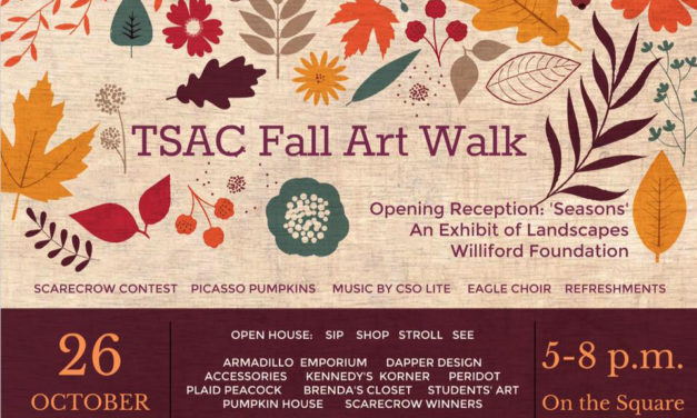 Fall Art Walk Showcases Music, Art, Boutiques, & Scarecrows
