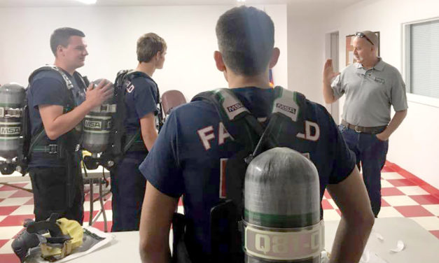 Firefighters Receive Air Packs, Training