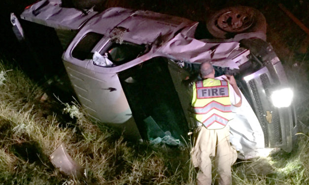 Major Injuries Avoided in Highway 84 Wreck