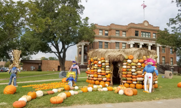 Pumpkin House in Downtown Fairfield Perfect for Photos