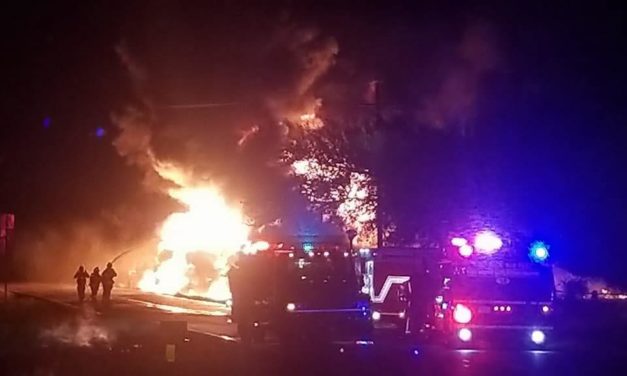 Tanker Truck Explosion on FM 488