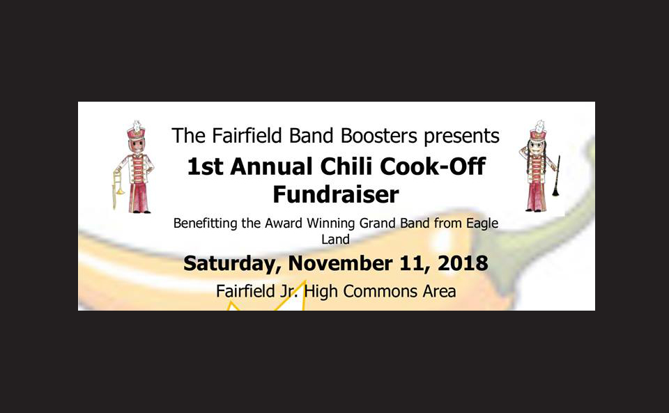 Chili Cook-Off This Saturday Benefits Grand Band from Eagle Land