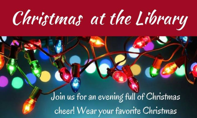 Christmas at the Library this Friday, Dec. 1st