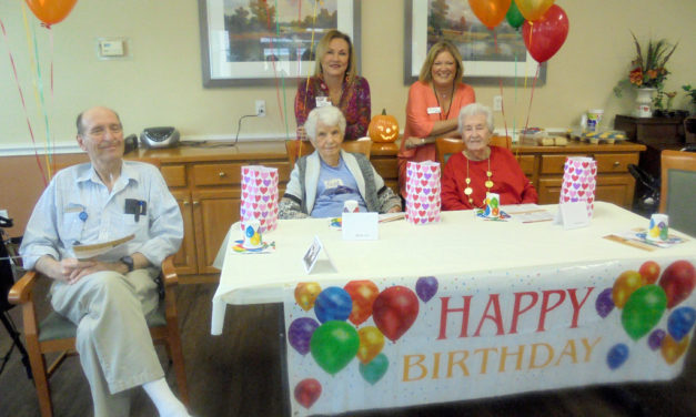 Dogwood Trails Residents Celebrate Birthdays
