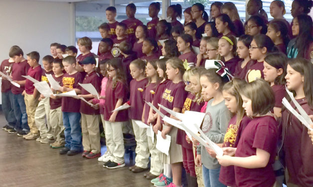 FISD Intermediate School Choir Performs Veteran’s Day Tribute