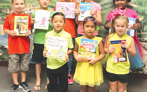 Birthdays Celebrated with Books at Fairfield Elementary