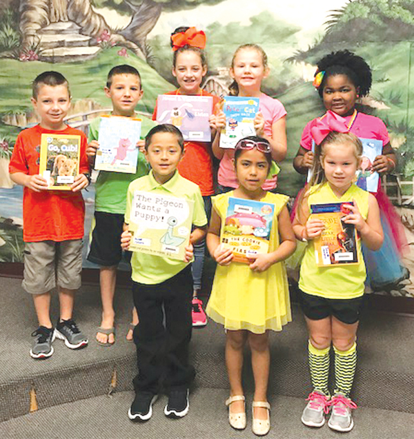 Birthdays Celebrated with Books at Fairfield Elementary