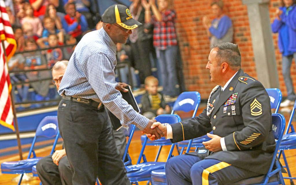 Wortham ISD Honors Veterans
