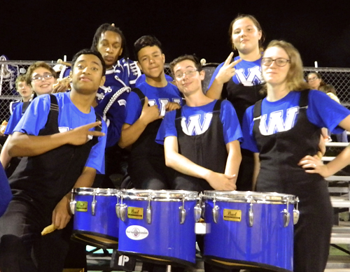 Percussion Wortham High School Band’s Section of the Week