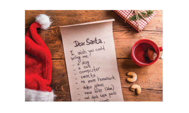 Dear Santa Claus…Early Wishes for Holiday Season
