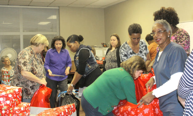 Freestone County CPS Board Delivers Christmas Cheer