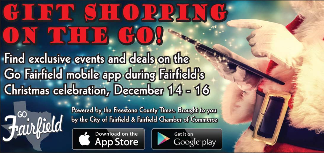 Find Gift Shopping Deals With GO FAIRFIELD Mobile App This Week