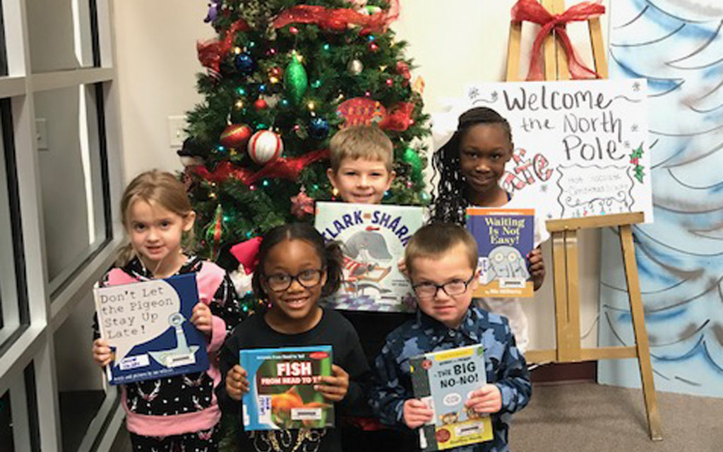 Fairfield Elementary Celebrates December Birthday Bookclub