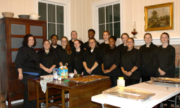 Culinary Students Cater to History Club