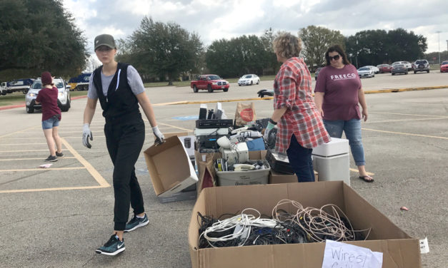 Community Supports School Recycling Program