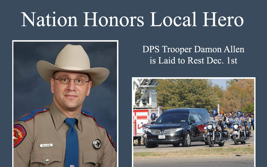 Bidding Farewell to Brave Soul: Law Enforcement From All Over the Nation Attend Funeral of Texas Trooper