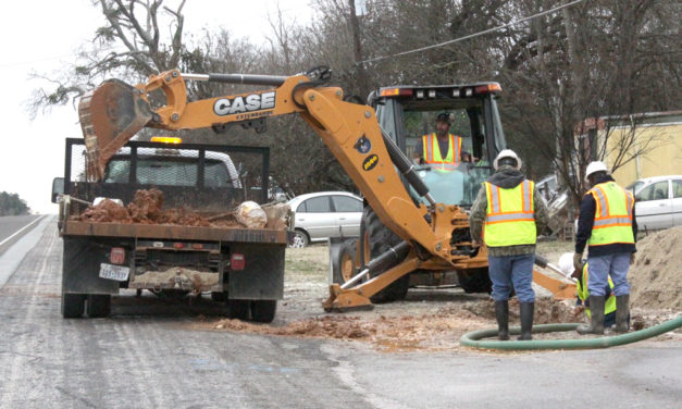 Fairfield Water Department Repairs Water Leak Caused by Freezing Temps