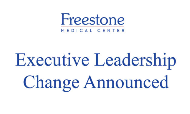 Freestone Medical Center Announces Executive Leadership Change