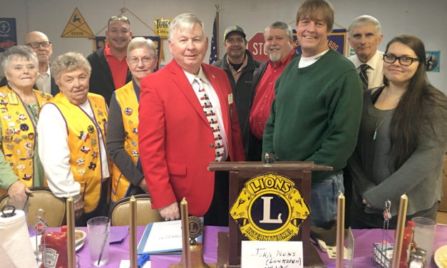 Fairfield Lions Club Installs New Officers/Members