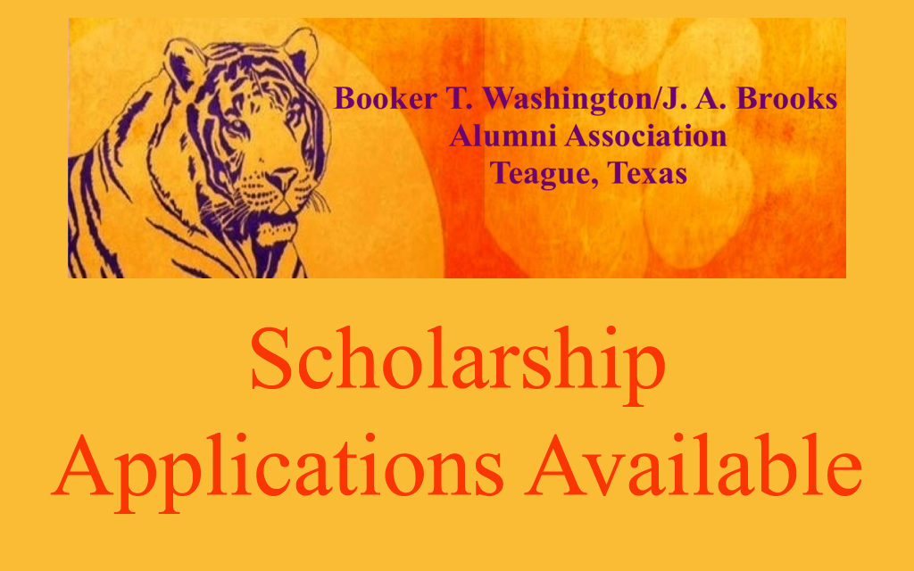 Booker T. Washington Alumni Association Scholarship Applications