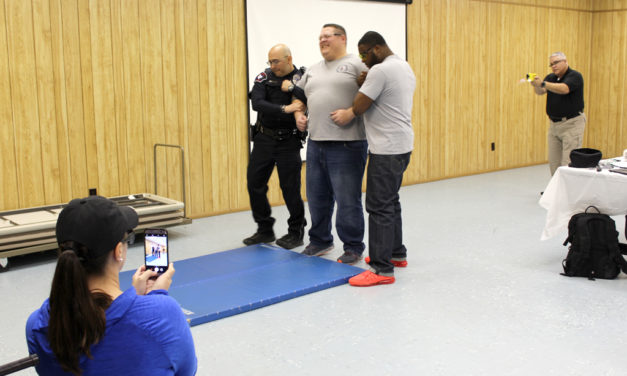 Ouch…That Hurts!  Fairfield PD Receive Taser Training