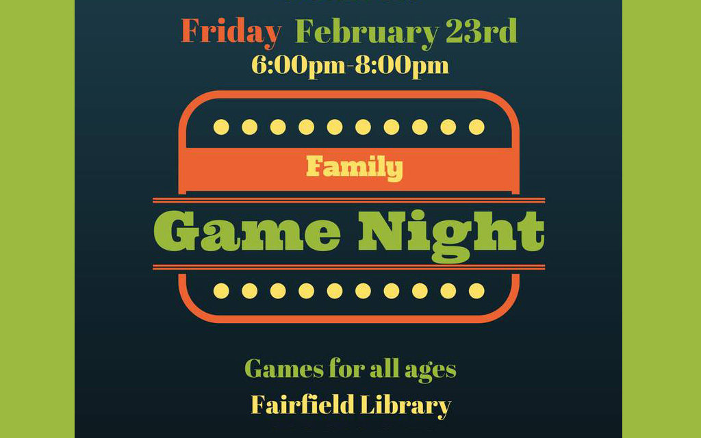 Family Game Night February 23rd