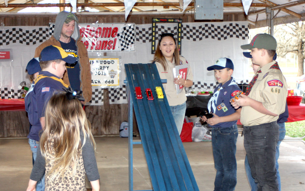 The Race is On: Annual Pinewood Derby