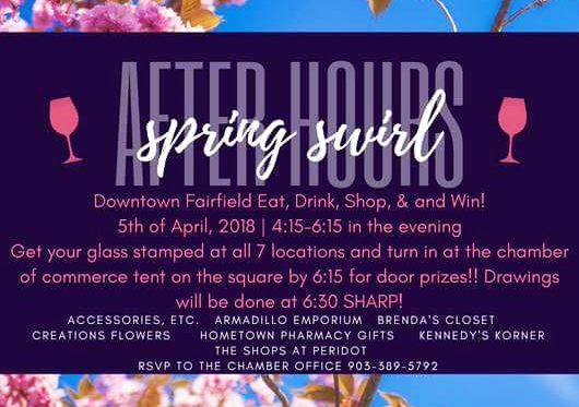 Spring Swirl Takes Over Downtown Fairfield in April