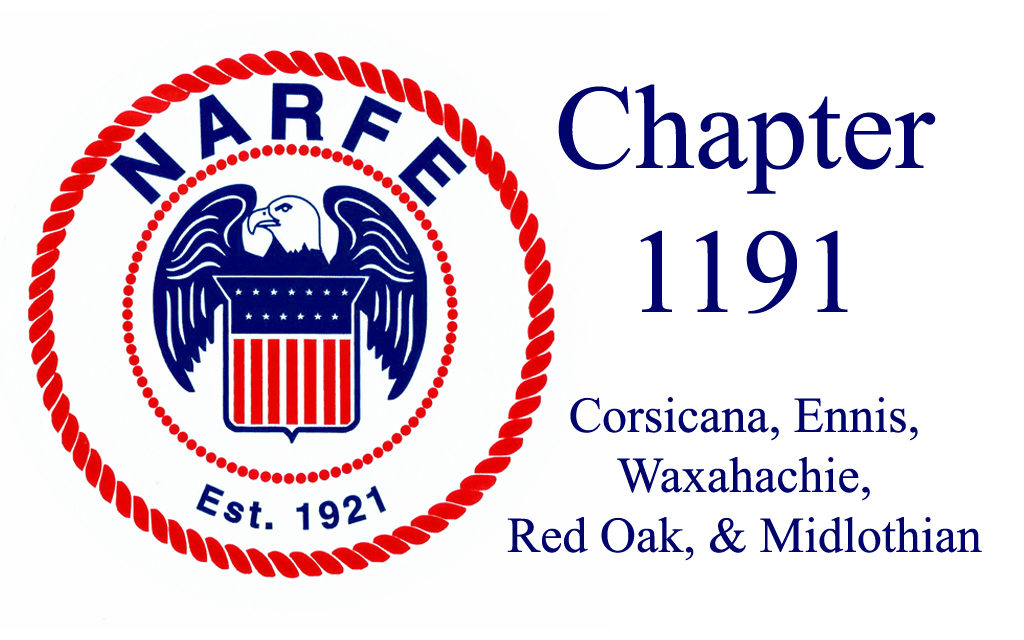 NARFE to Meet April 10th in Waxahachie