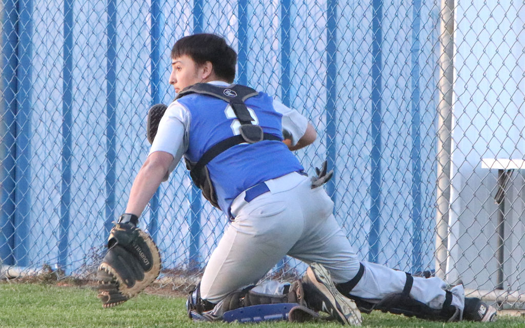 Exciting Bulldog Baseball Action