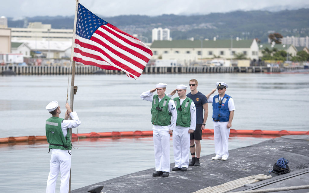 USS Texas Returns to Pearl Harbor