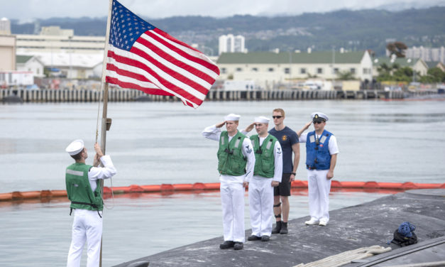 USS Texas Returns to Pearl Harbor
